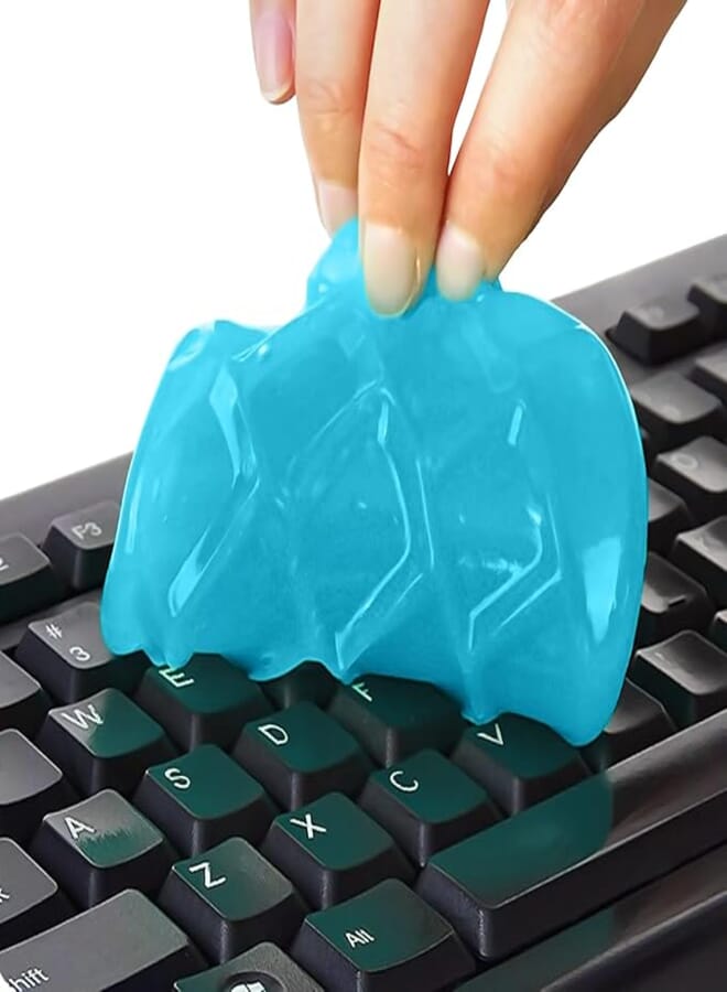 ULTRICS Keyboard Cleaner, Dust Cleaning Gel Putty Slime, Dirt Remover Kit for PC Computer Laptop Car Interiors Air Vents Dashboard Camera Remote Control Mobile Phone Calculator Printer Electronics